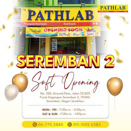Pathlab Melancarkan Pusat Diagnostik Baharu di Seremban 2
